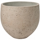 Кашпо Pottery Pots Eco-line mini orb L размер grey, серого цвета washed  Диаметр — 32 см