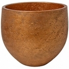Кашпо Pottery Pots Eco-line mini orb L размер metalic copper  Диаметр — 32 см