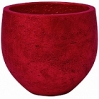 Кашпо Pottery Pots Eco-line mini orb S размер metalic red, красного цвета  Диаметр — 18 см