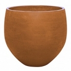 Кашпо Pottery Pots Eco-line orb XXL размер metallic copper  Диаметр — 48 см