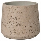 Кашпо Pottery Pots Eco-line patt L размер grey, серого цвета washed  Диаметр — 20 см