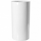 Кашпо Pottery Pots Fiberstone glossy white, белого цвета klax  Диаметр — 40 см