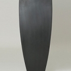 Кашпо Pottery Pots Fiberstone ace black, чёрного цвета Длина — 465 см