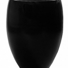Кашпо Pottery Pots Fiberstone bond black, чёрного цвета L размер  Диаметр — 65 см