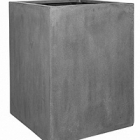 Кашпо Pottery Pots Fiberstone bouvy grey, серого цвета XL размер Длина — 50 см