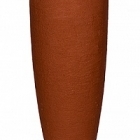 Кашпо Pottery Pots Fiberstone earth dax l, desert red, красного цвета  Диаметр — 37 см