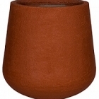 Кашпо Pottery Pots Fiberstone earth pax xl, desert red, красного цвета  Диаметр — 66 см