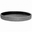 Кашпо Pottery Pots Fiberstone max low XXXL размер grey, серого цвета  Диаметр — 120 см
