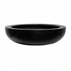 Кашпо Pottery Pots Fiberstone monique black, чёрного цвета M размер  Диаметр — 34 см