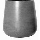 Кашпо Pottery Pots Fiberstone pax grey, серого цвета XL размер  Диаметр — 66 см