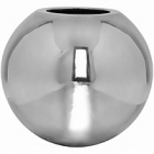 Кашпо Pottery Pots Fiberstone platinum под цвет серебра beth M размер  Диаметр — 50 см