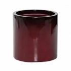 Кашпо Pottery Pots Fiberstone puk S размер gradient cherry red, красного цвета  Диаметр — 15 см