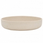 Кашпо Pottery Pots Refined eav low S размер natural white, белого цвета  Диаметр — 33 см