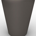 Кашпо Otium olla brown, коричнево-бурого цвета Диаметр — 80 см Высота — 99 см