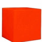 Кашпо Otium quadris orange-red Длина — 60 см Высота — 60 см