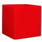 Кашпо Otium quadris red, красного цвета Длина — 44 см Высота — 44 см