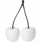 Вишня декоративная Cherry love (2) glossy white, белого цвета XS размер Длина — 345 см  Высота — 455 см