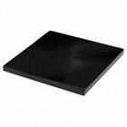 Подставка Fiberstone accessoires glossy black, чёрного цвета topper S размер (thin) Длина — 25 см  Высота — 25 см