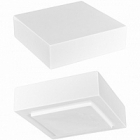 Подставка Fiberstone accessoires glossy white, белого цвета topper S размер (thick) Длина — 25 см  Высота — 8 см