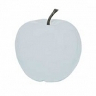 Яблоко декоративное Pottery Pots Apple glossy white, белого цвета XL размер  Диаметр — 64 см Высота — 68 см