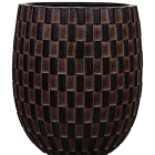Кашпо Capi nature vase elegant high i wave brown