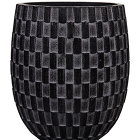 Кашпо Capi nature vase elegant high i wave black