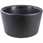 Кашпо Otium basso fp black, чёрного цвета диаметр - 80 см высота - 43 см