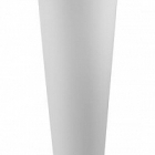 Кашпо Otium ollo white, белого цвета диаметр - 54 см высота - 135 см