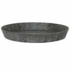 Поддон Artstone saucer round black, чёрного цвета диаметр - 35 см высота - 5 см