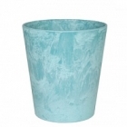 Кашпо Artstone claire pot aqua диаметр - 12 см высота - 13 см