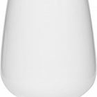 Кашпо Pottery Pots Fiberstone glossy white, белого цвета pax XL размер диаметр - 66 см высота - 67 см
