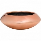 Кашпо Pottery Pots Fiberstone platinum rose tara S размер диаметр - 40 см высота - 15.5 см