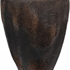 Кашпо Pottery Pots Oyster bernd xl, imperial brown, коричнево-бурого цвета диаметр - 66 см высота - 74.5 см