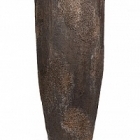 Кашпо Pottery Pots Oyster dax xxl, imperial brown, коричнево-бурого цвета диаметр - 46 см высота - 118 см