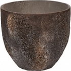 Кашпо Pottery Pots Oyster jesslyn s, imperial brown, коричнево-бурого цвета диаметр - 50 см высота - 44 см