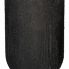 Кашпо Pottery Pots Raw cody high M размер burned black, чёрного цвета диаметр - 35 см высота - 51 см