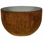 Кашпо Pottery Pots Raw ruby L размер running rust диаметр - 50 см высота - 31 см