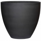 Кашпо Pottery Pots Refined jesslyn L размер volcano black, чёрного цвета диаметр - 70 см высота - 61 см