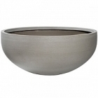 Кашпо Pottery Pots Refined morgana S размер clouded grey, серого цвета диаметр - 43.5 см высота - 19 см