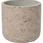 Кашпо Pottery Pots Rough mini charlie xxxs grey, серого цвета washed диаметр - 8.5 см высота - 7.5 см