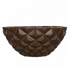 Кашпо Capi Lux heraldry bowl 1-й размер rust диаметр - 34 см высота - 15 см