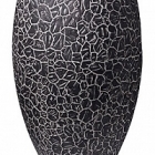 Кашпо Capi Nature clay nl vase elegant deLuxe anthracite, цвет антрацит диаметр - 45 см высота - 72 см