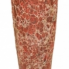 Кашпо Nieuwkoop Lava partner straight relic розовый диаметр - 35 см высота - 65 см
