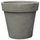 Кашпо Nieuwkoop Terra cotta, терракотового цвета flowerpot grey, серого цвета (handmade) диаметр - 100 см высота - 92 см