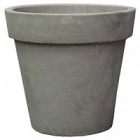 Кашпо Nieuwkoop Terra cotta, терракотового цвета flowerpot grey, серого цвета (handmade) диаметр - 70 см высота - 65 см