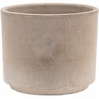 Кашпо Nieuwkoop Terra cotta, терракотового цвета flowerpot grey, серого цвета диаметр - 15 см высота - 13 см