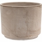 Кашпо Nieuwkoop Terra cotta, терракотового цвета flowerpot grey, серого цвета диаметр - 25 см высота - 21 см