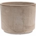 Кашпо Nieuwkoop Terra cotta, терракотового цвета flowerpot grey, серого цвета диаметр - 25 см высота - 21 см