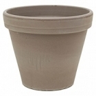 Кашпо Nieuwkoop Terra cotta, терракотового цвета flowerpot grey, серого цвета диаметр - 27 см высота - 22.5 см