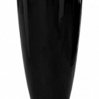 Кашпо Nieuwkoop Basic partner matt black, чёрного цвета (with технический горшок) диаметр - 49 см высота - 90 см